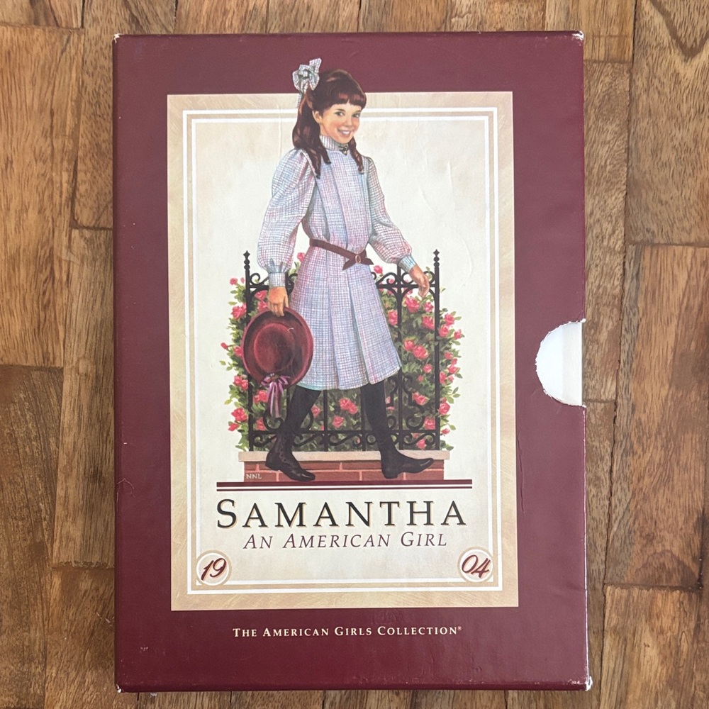 Vintage American Girl Doll Samantha box set books